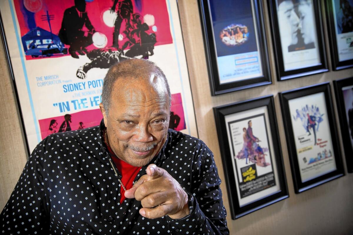 Quincy Jones will discuss composing for film at the TCM Classic Film Festival.