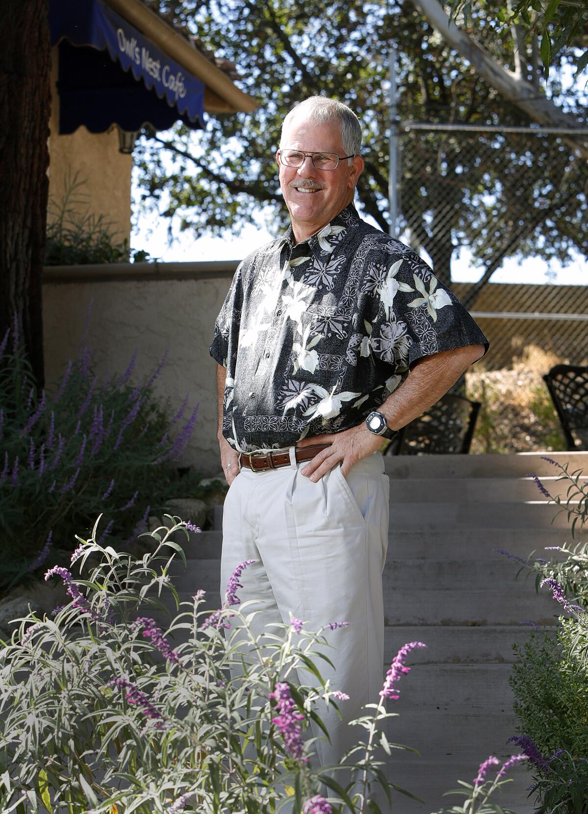 Executive Director Bob Frank, of the Hillside School and Learning Center, at the center in La Cañada Flintridge on Tuesday, Oct. 15. Frank will be retiring after 39 years serving the school.