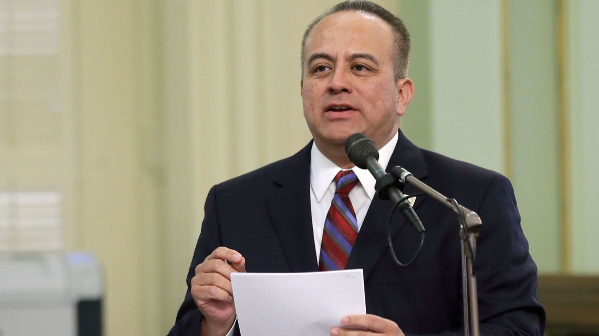 Assemblyman Raul Bocanegra (D-Pacoima) resigned after The Times published a report in which six women accused him of making unwanted sexual advances.