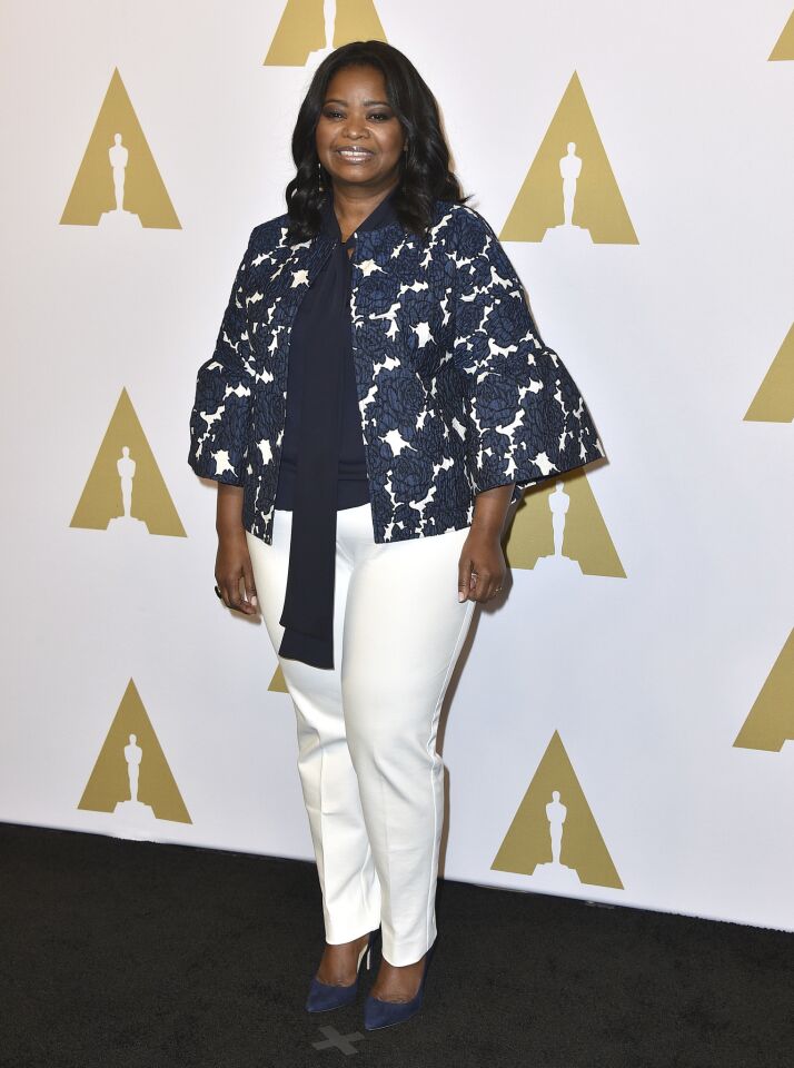 Octavia Spencer at the Academy Awards nominees luncheon on Feb. 6, 2017.