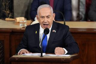 FILE - Israeli Prime Minister Benjamin Netanyahu speaks to a joint meeting of Congress at the Capitol in Washington, July 24, 2024. (AP Photo/Julia Nikhinson, File)