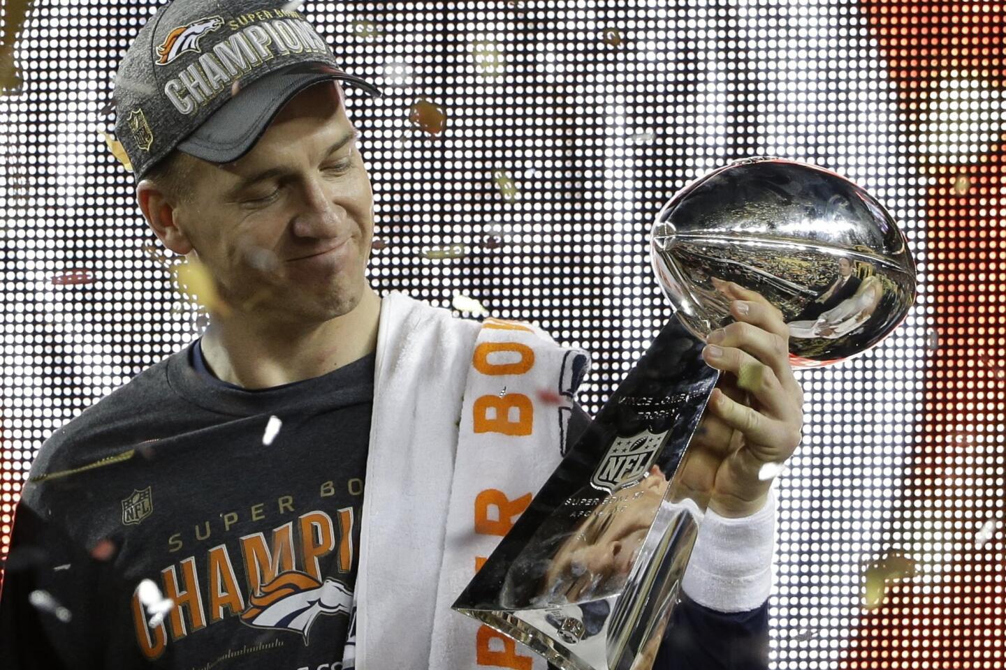 Broncos introduce Peyton Manning as team's new QB - The Boston Globe