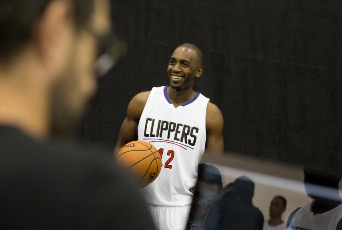 Luc Mbah A Moute might have the inside track to start at small forward for the Clippers.