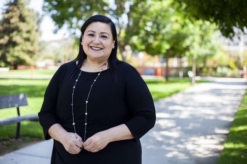 Star Rivera-Lacey is the new president at Palomar College in San Marcos.