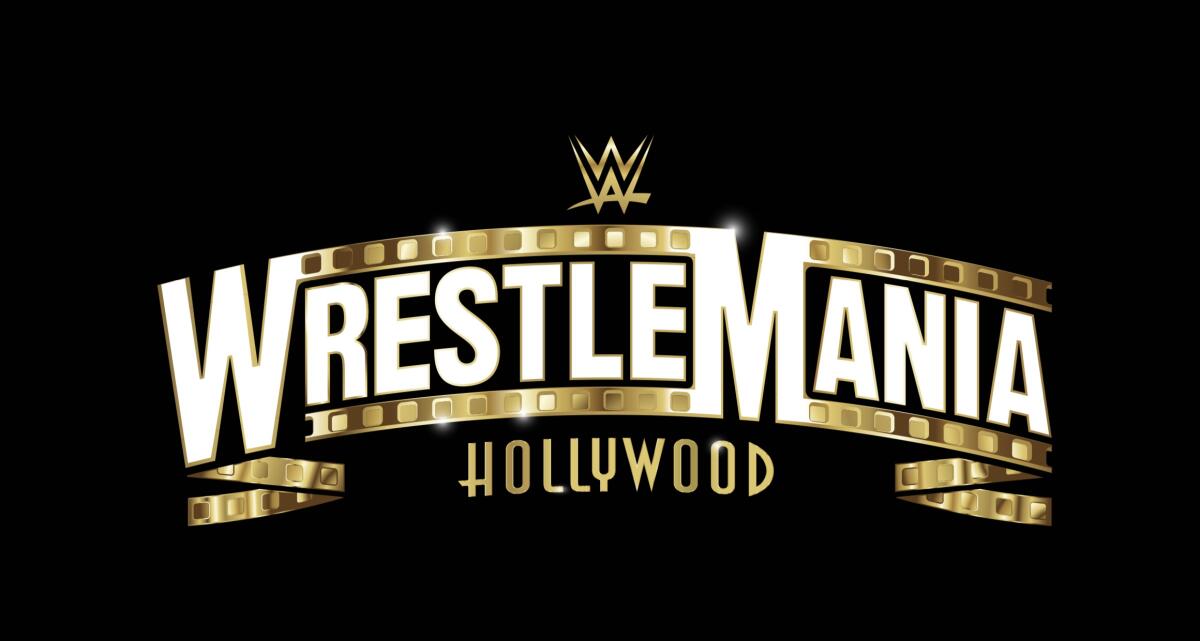 Wrestlemania Hollywood logo