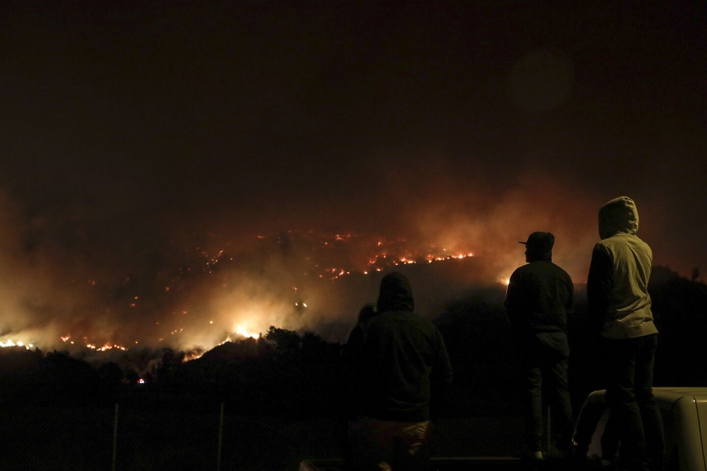 Maria fire in Ventura County