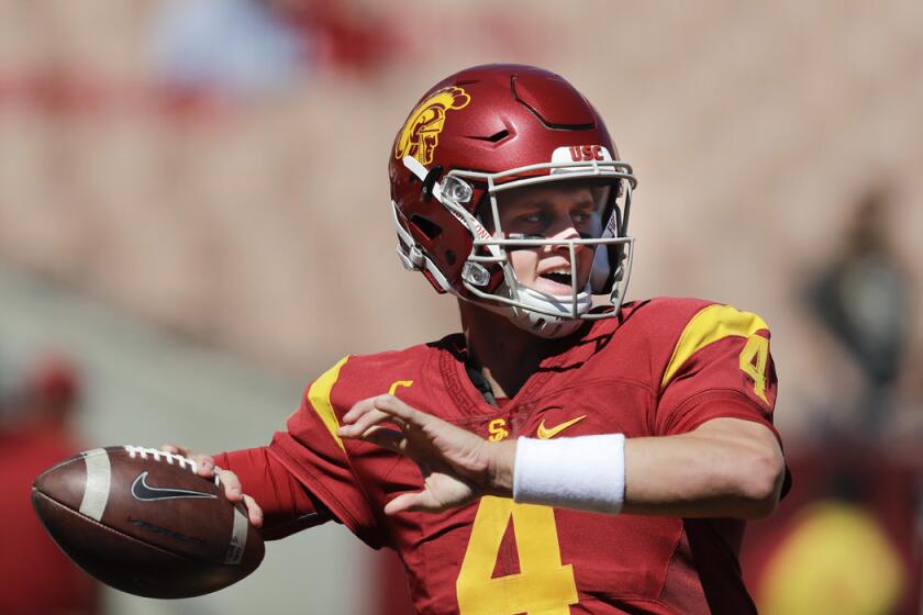 Quarterback Max Browne announced on Wednesday he has left the USC football program.