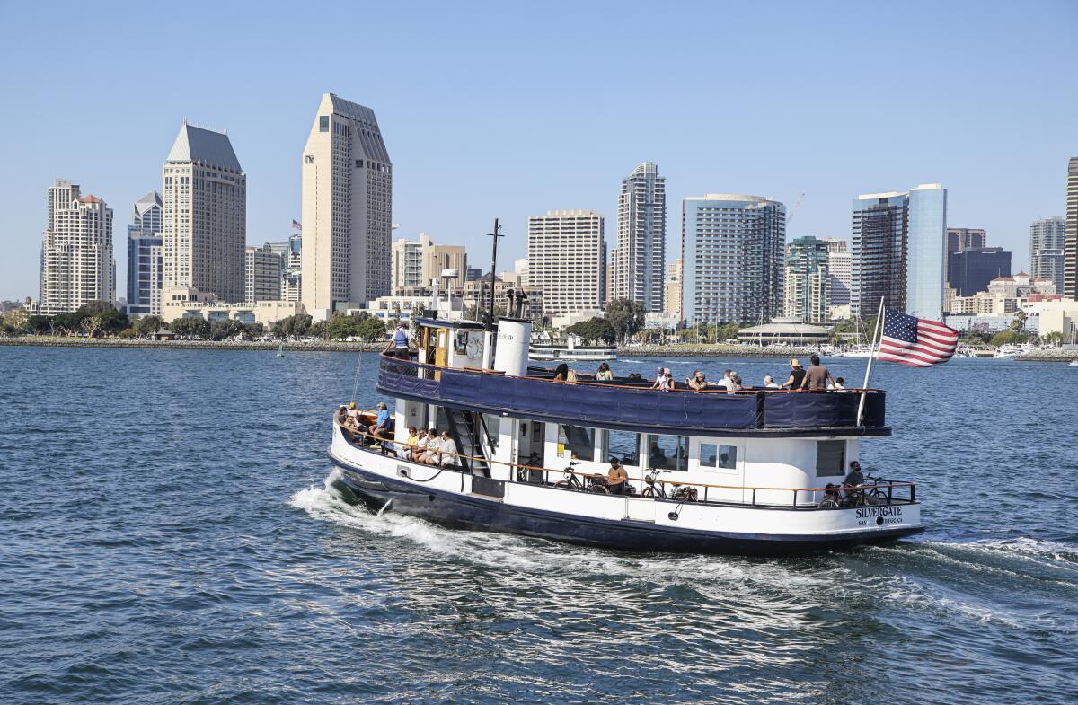 Live Webcam Flagship Cruise, Coronado Ferry Landing, San Diego Bay,  California - United States