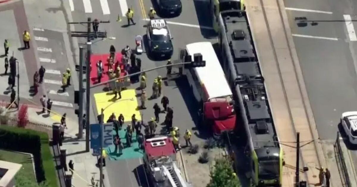 At the least 50 are injured as L.A. Metro prepare, bus collide