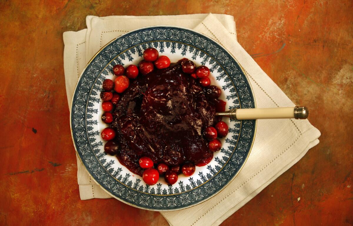 Jellied Cranberry Sauce - Canned or Refrigerated