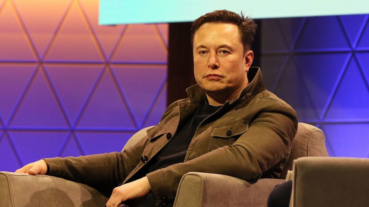 Elon Musk at E3 Expo