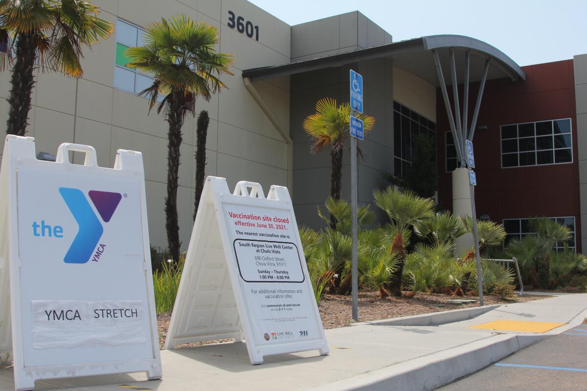 San Diego, CA - August 10: YMCA's Border View Family facility, in San Diego, CA.