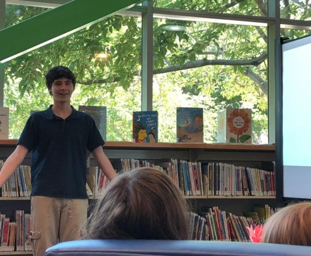 John Finkelman, 18, of Carmel Valley is a recipient of the 2019 Diller Teen Tikkun Olam Award, which honors 15 American Jewish teens with a $36,000 prize for their charitable efforts to repair the world. He founded an organization that provides educational resources to refugees in San Diego.