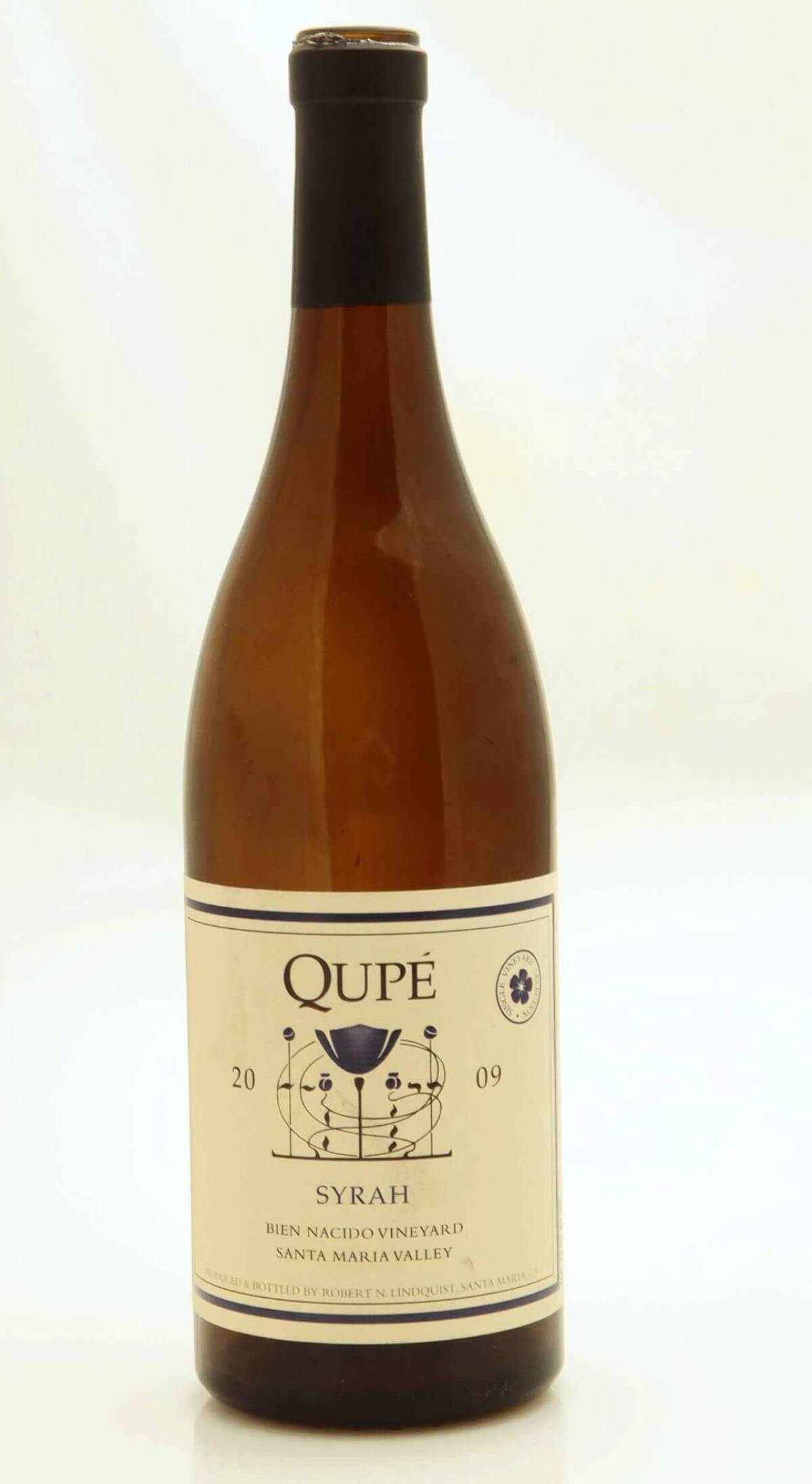 2009 Qupé Syrah ‘Bien Nacido Vineyard’ Santa Maria Valley.