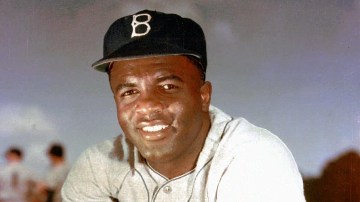 Jackie Robinson in 1952