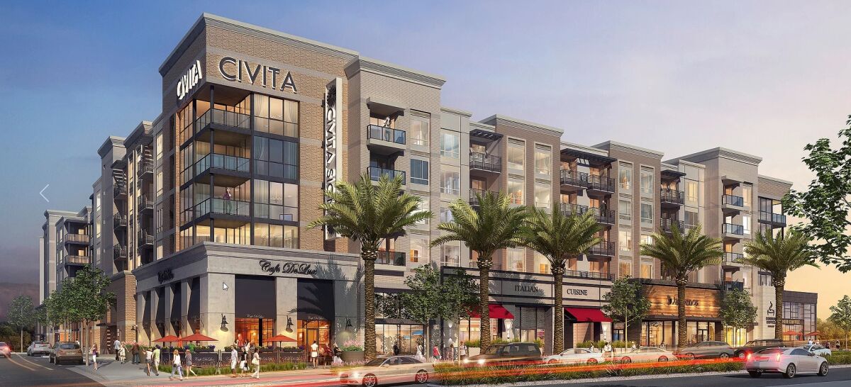 Purl in Mission Valley will have 435 apartments and open in 2020.