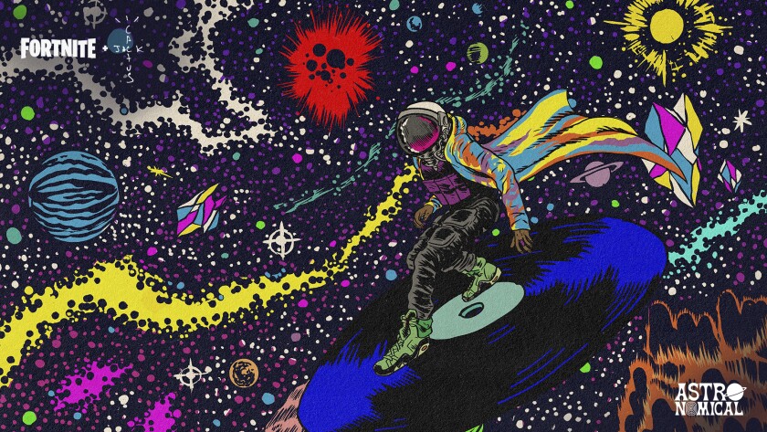 Travis Scott Teams With Fortnite Los Angeles Times