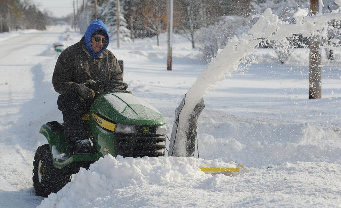 Snowstorm in the East