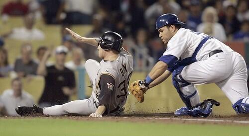 Russell Martin tags out