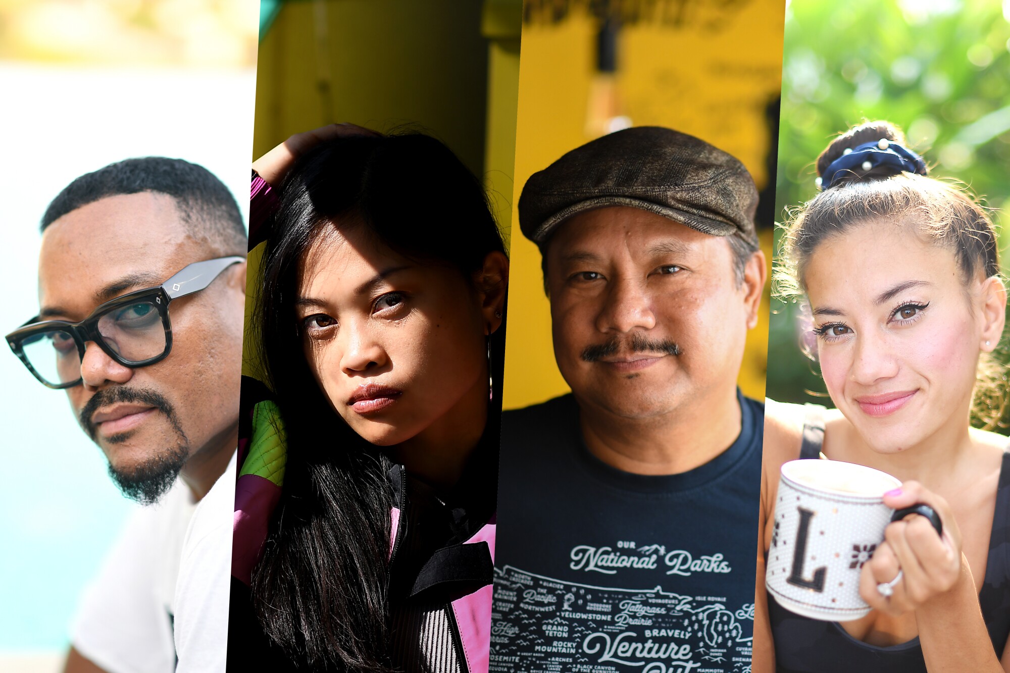 Appearing Aug. 29 for 'A Night of 'Pinoy'tainment,' from left, Apl.de.ap, Ruby Ibarra, Rex Navarette and Lila Hart.