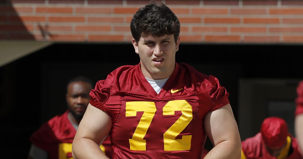 USC Pro Day: Injured Andrew Vorhees’ reflects on combine moment