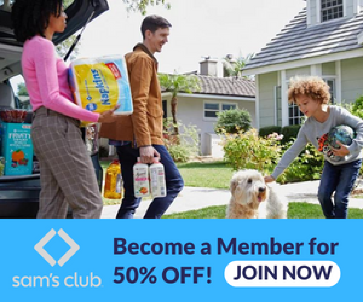 Sam's Club - Check it out Sam's club members!! Marie is getting