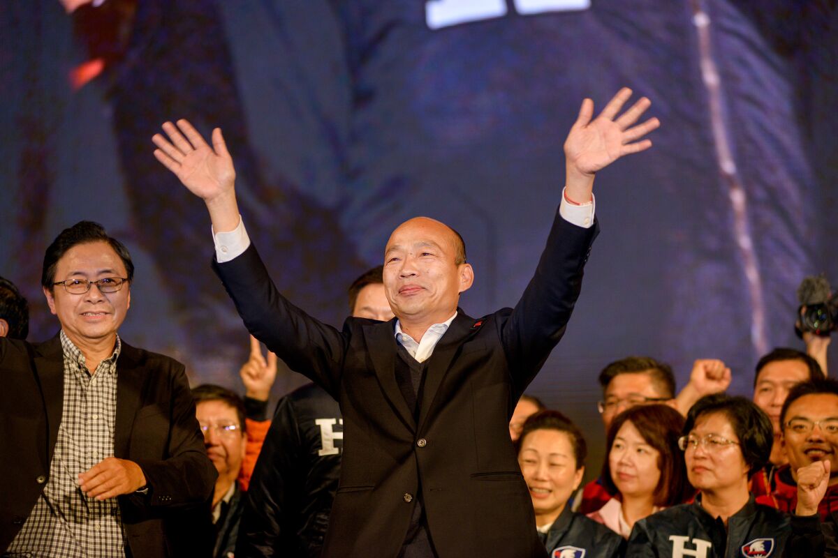 Kuomintang presidential candidate Han Kuo-yu