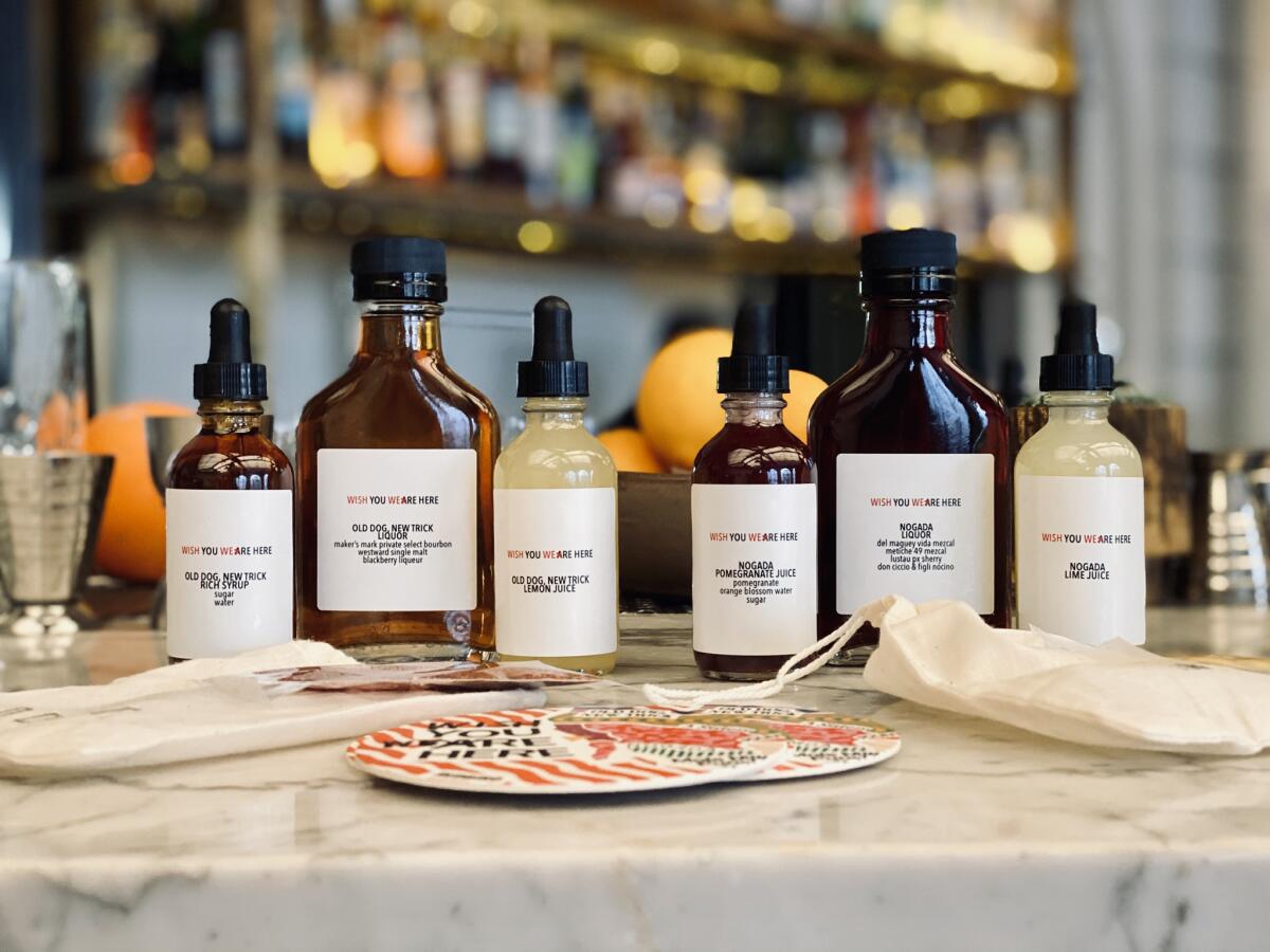 A cocktail kit from Redbird.