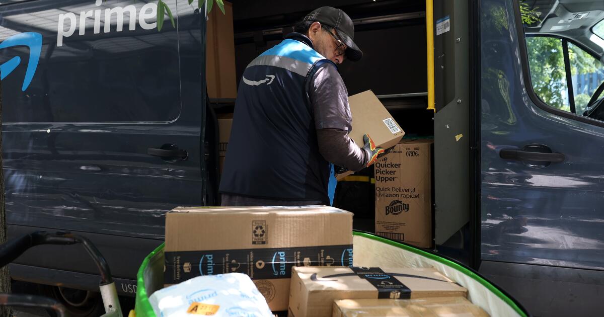 Amazon agiliza entrega em Los Angeles e outros locais com opção de uma hora