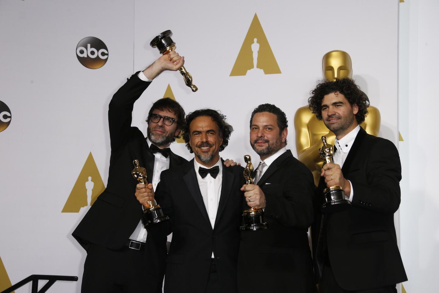 Nicolas Giacobone, Alejandro G. Inarritu, Alexander Dinelaris Jr. and Armando Bo | original screenplay, 'Birdman'