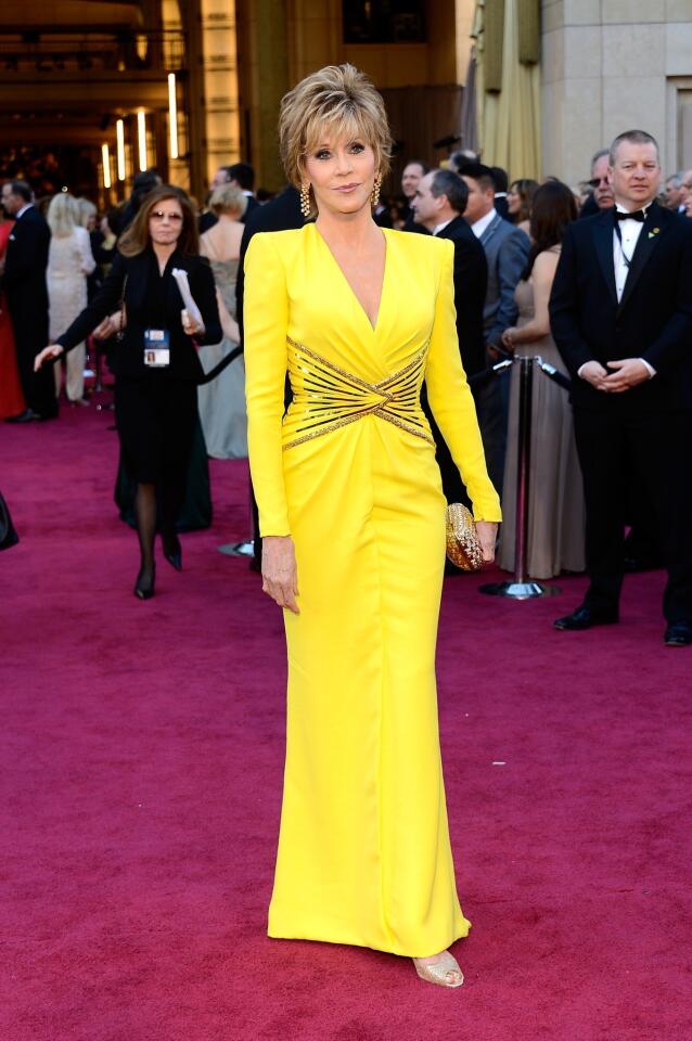 Oscars 2013 arrivals: Jane Fonda