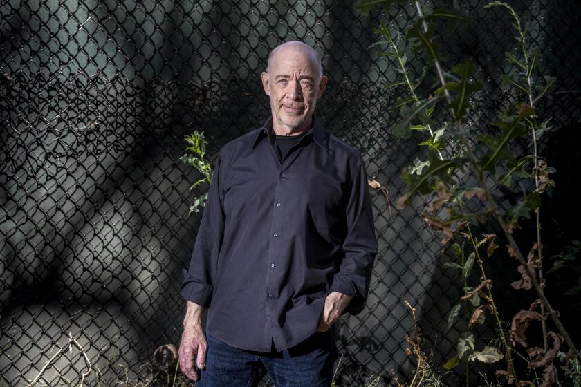 Studio City, CA, Tuesday, June 16, 2020 - Actor JK Simmons, supporting actor Emmy contender for the AppleTV+ limited series "Defending Jacob." He is photographed at Woodbridge Park. (Robert Gauthier / Los Angeles Times)