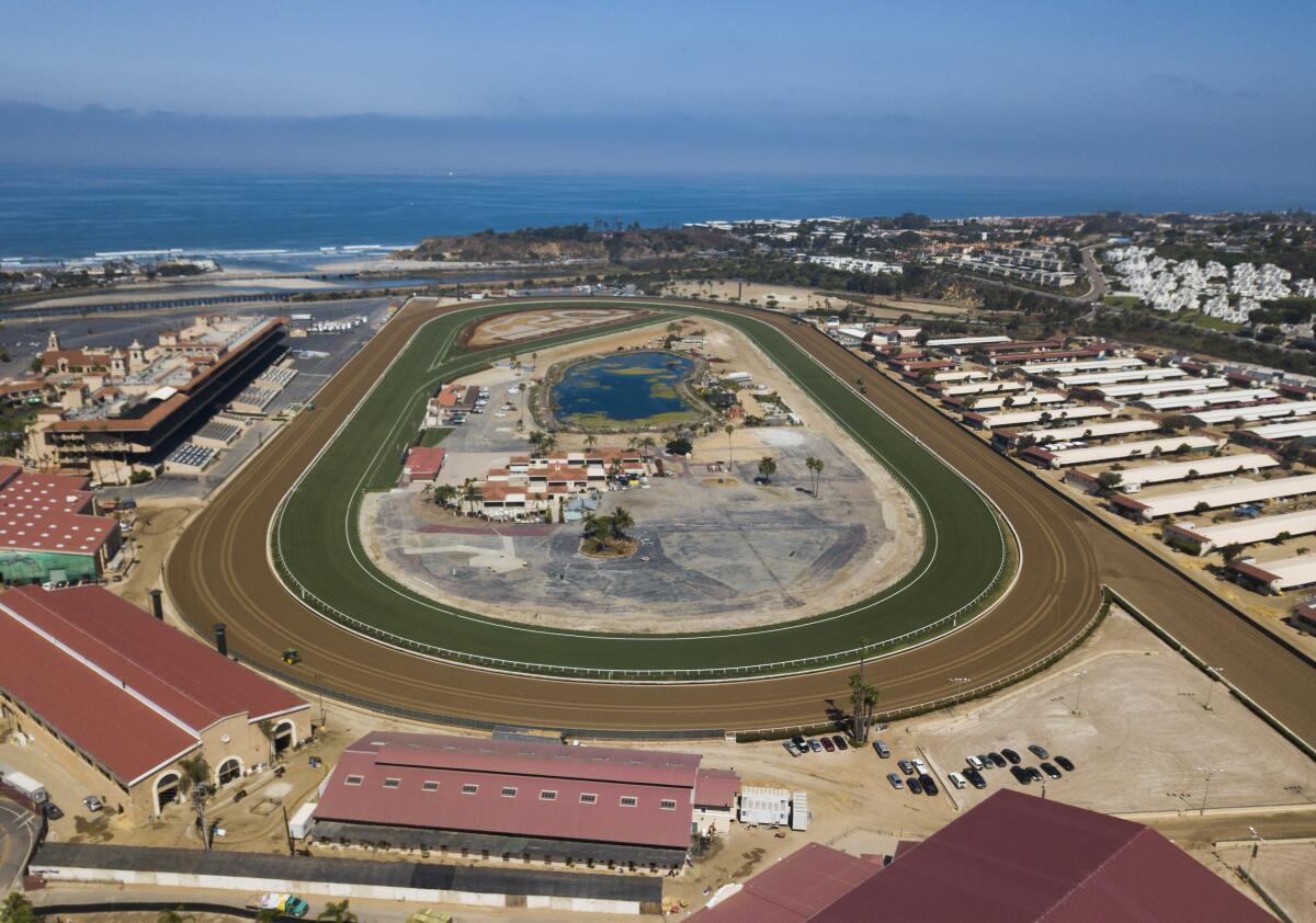 The Del Mar Thoroughbred Club will have a different look for opening day.