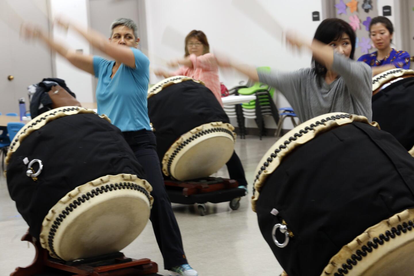 Taiko drumming