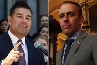Senator Ricardo Lara (D-Bell Gardens), Assemblyman Marc Levine, D-San Rafael (R)