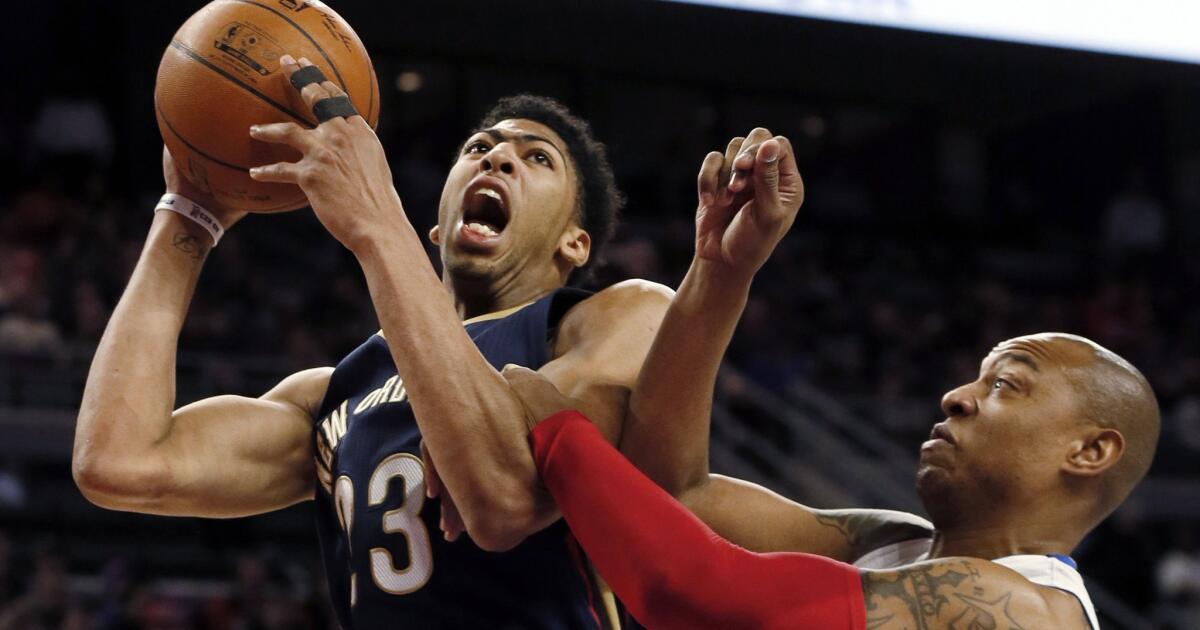 Best Game Ever: Anthony Davis had never been in a zone like this one - Los  Angeles Times