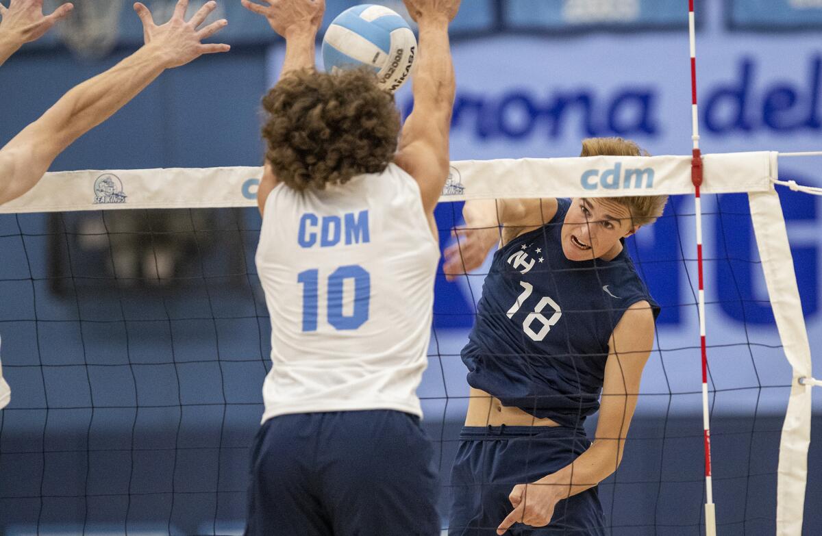 Newport volleyball community remembers former Corona del Mar player Matt  Olson - Los Angeles Times