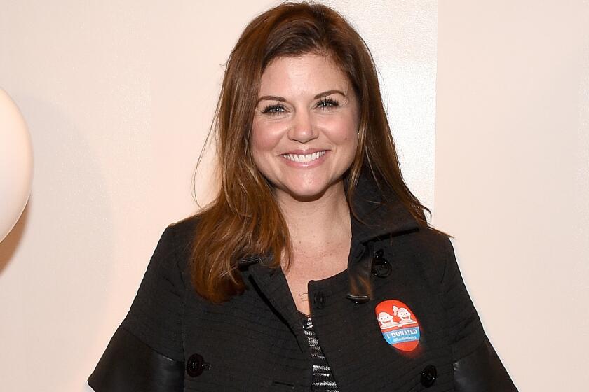 Actress and chef Tiffani Thiessen has welcomed her second child, a boy.