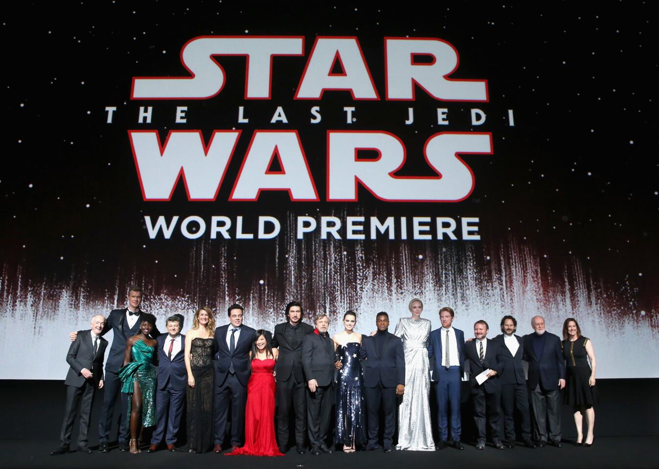 'Star Wars: The Last Jedi' premiere