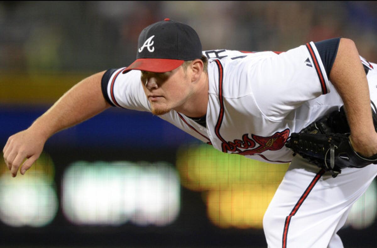 If the Dodgers are getting a look at Braves closer Craig Kimbrel taking signs, Atlanta not only has the lead but is unlikely to give it up. Kimbrel converted 50 of 54 save opportunities and has a 1.21 earned-run average this season.