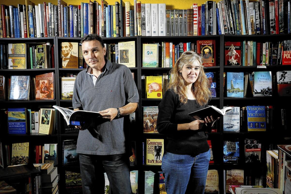 Steve and Judith Marosvolgyi, owners of Century Books in Pasadena, turned their passion for book collecting into a business.