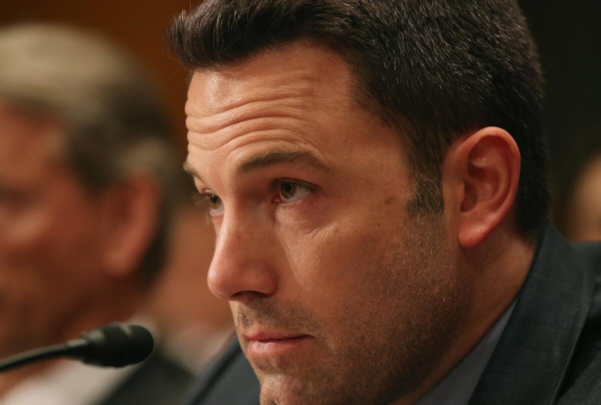 Actor Ben Affleck asked the producers of "Finding Your Roots" to avoid mentioning a slave-owning ancestor, according to hacked Sony emails.