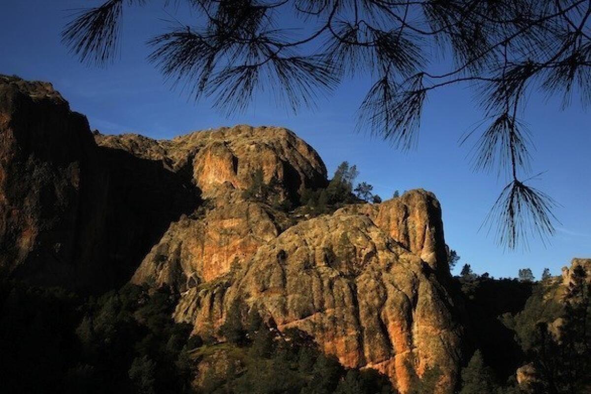 Pinnacles National Park near Soledad, Calif., was created Feb. 11 as the nation's newest park.