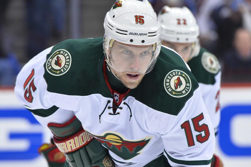 The Ducks acquired veteran free agent winger Dany Heatley on Wednesday. Heatley scored 50 goals in back-to-back seasons for the Ottawa Senators in 2005-06 and 2006-07.