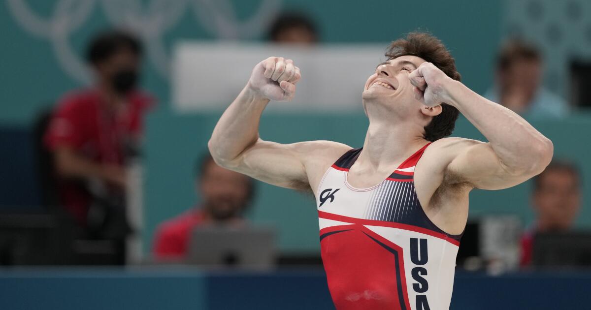 U.S. Olympic pommel horse hero Stephen Nedoroscik takes bronze in the individual event