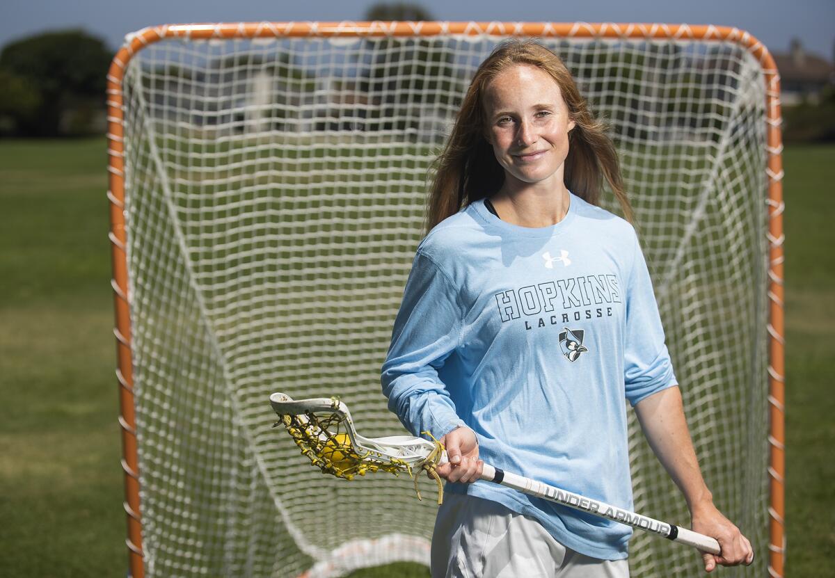 Newport Beach resident Campbell Case helped St. Margaret's win two U.S. Lacrosse Southern Section titles.