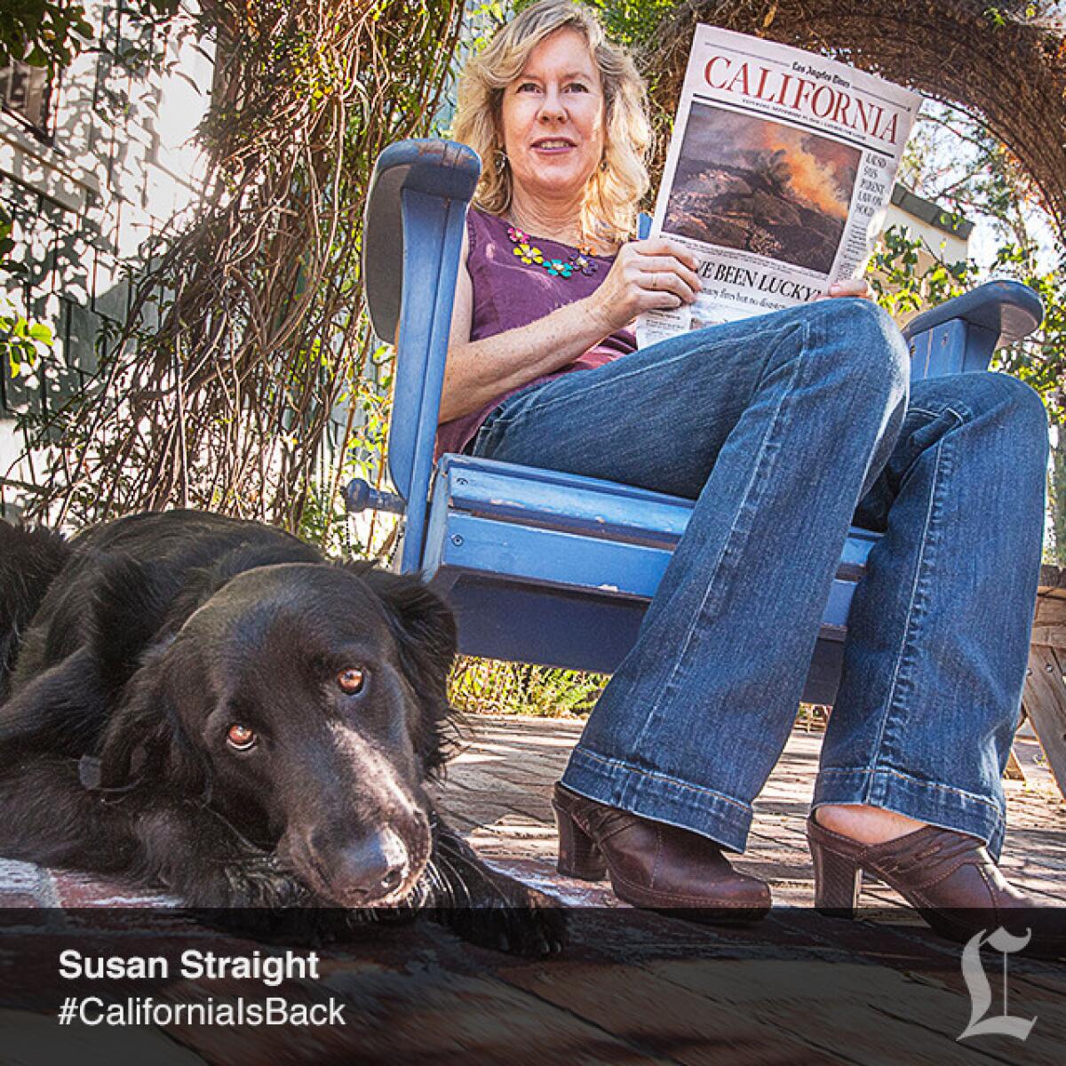 Susan Straight, Author.