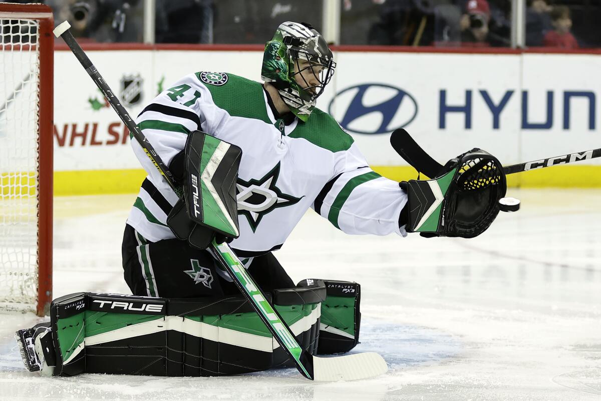 Calgary Flames, Dallas Stars goalies prominent in Stanley Cup