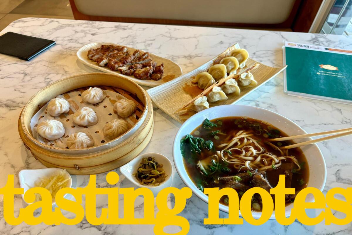 Jiou Chu Dumplings opened in Rowland Heights this summer with a menu featuring dumplings, xiao long bao and noodles.