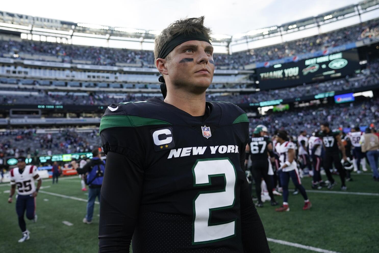 Jets, Wilson miss chance to assert themselves in Pats loss